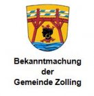 Logo Bekanntmachung Zolling