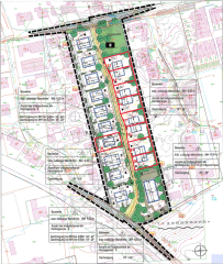 Plan Baugebiet südlich der Graf-Lodron-Straße