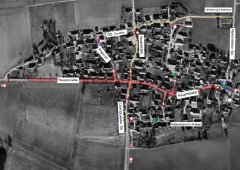 Straßenumleitung Oberappersdorf