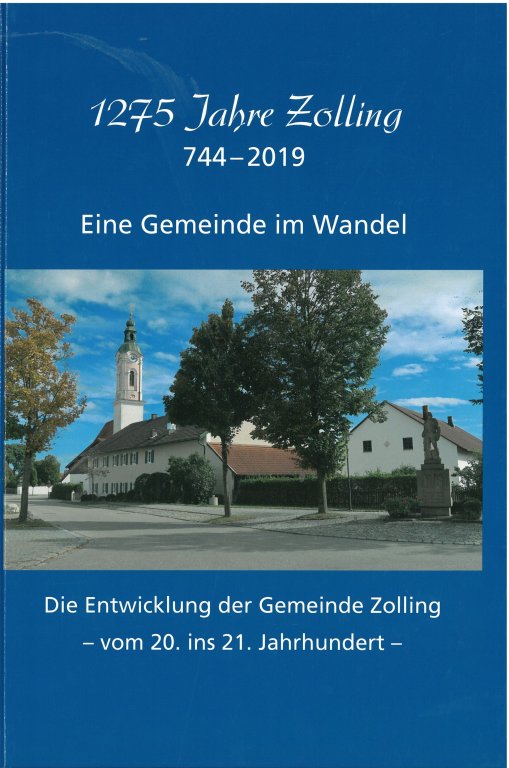 Titelbild 1275 Jahre Zolling 744 - 2019