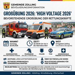 Flyer Bürgerinformation Großübung Flyer Bürgerinformation Großübung